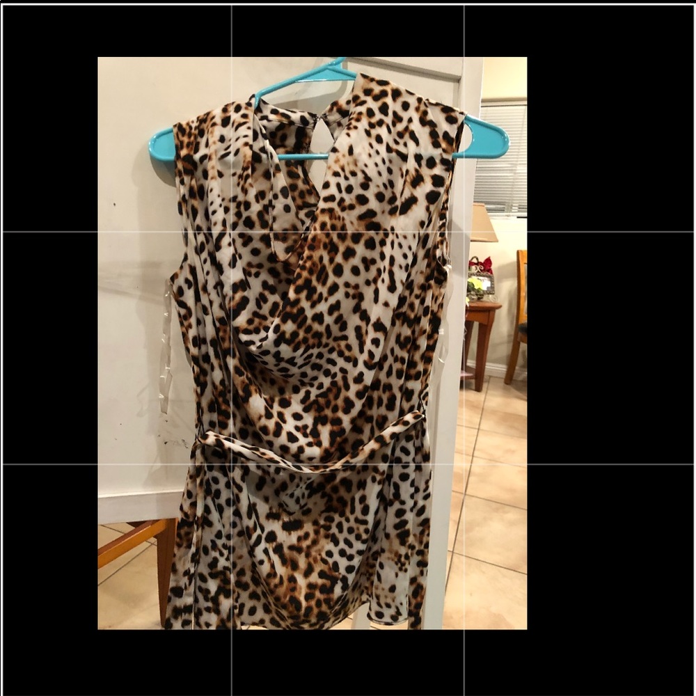 Worthington ladies Leopard shirt